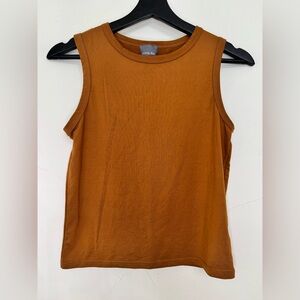 Women’s Olivia Rae New York Soft Sleeveless Cropped Summer High Neck Tank Top S